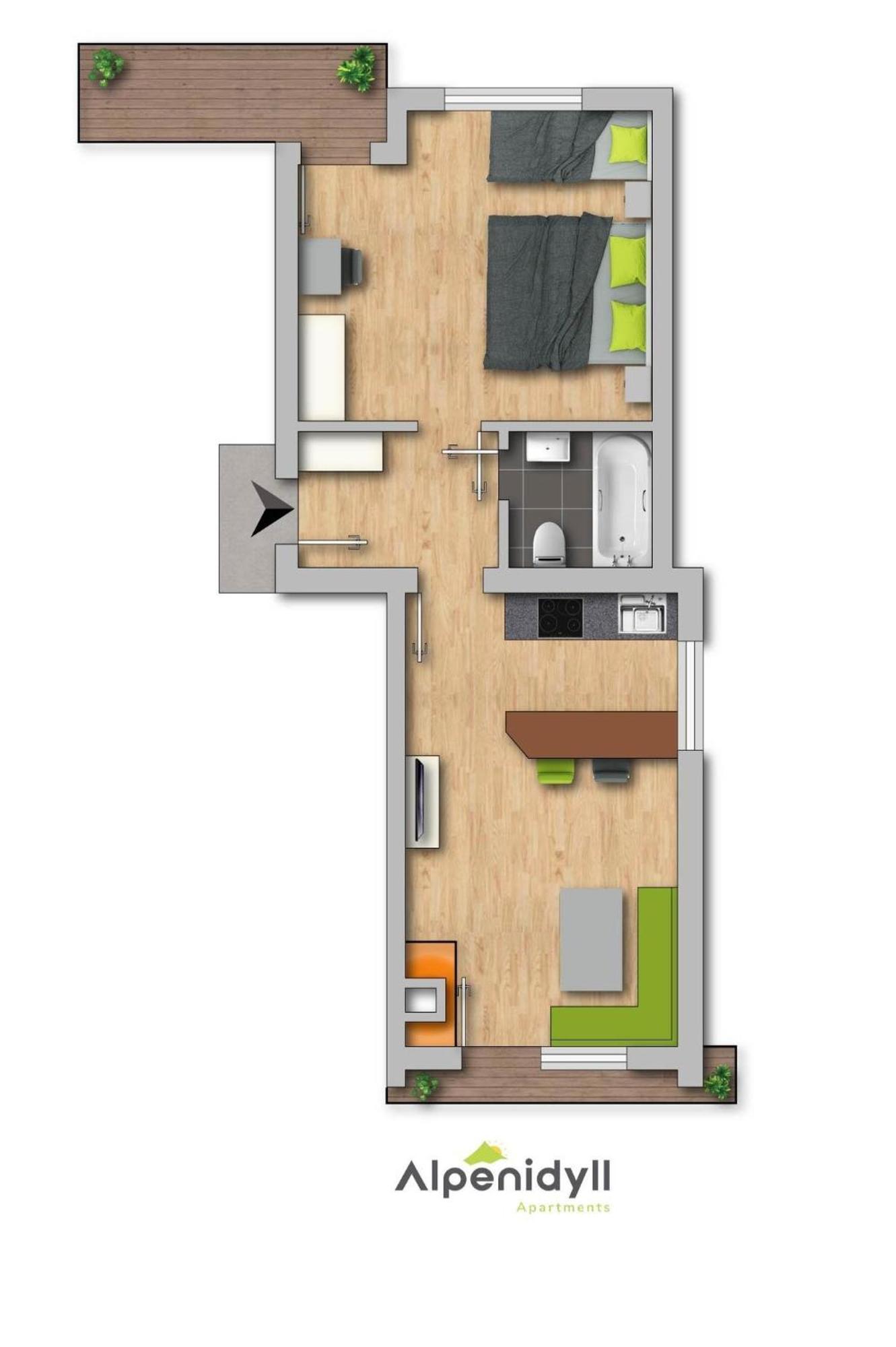 Bergidyll 9 By Alpenidyll Apartments Ramsau am Dachstein Eksteriør billede